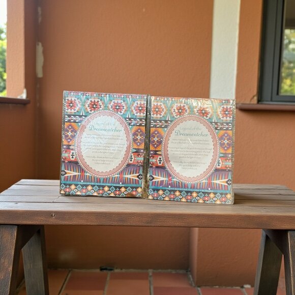 Set Of 2 Dreamcatchers With Feathers & Beads In Decorative Packaging Gift-Ready - Picture 2 of 3